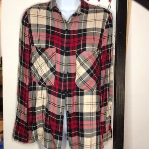 Zara plaid shirt